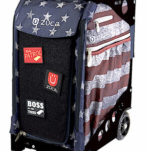 Zuca Pro Black Frame Old Glory Insert