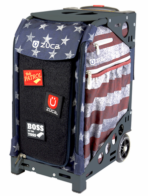 Zuca Pro Slate Frame Old Glory Insert GNARLY Boards and Bags