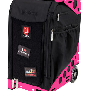 Zuca Pro Neon Pink Frame Black Insert