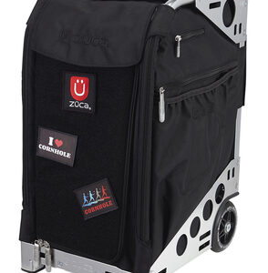 Zuca Pro Silver Frame Black Insert