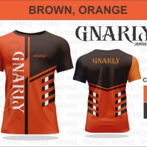 Gnarly Jersey Brown/Orange