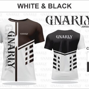 Gnarly Jersey White/black