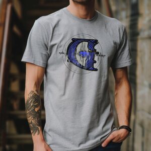 Be A G Gnarly Tee Blue