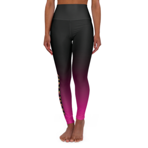 High Waisted Yoga Leggings (AOP)